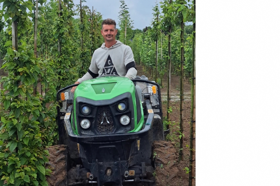 Jan van de Bijl is happy with his WEEDELETE Jan van de Bijl is happy with his WEEDELETE