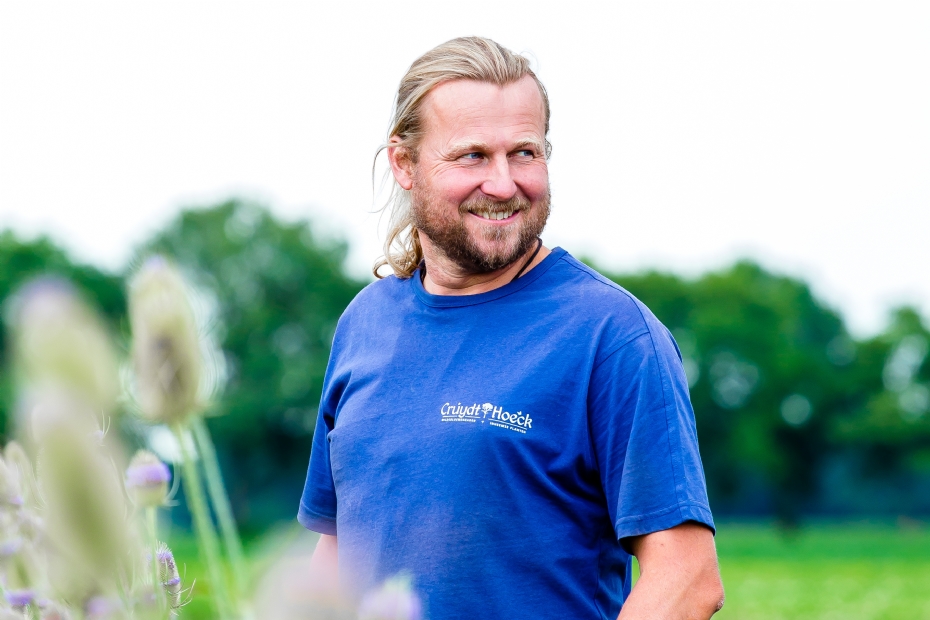 Jasper Helmantel, co-owner of Cruydt-Hoeck and partner of Jojanneke Bijkerk