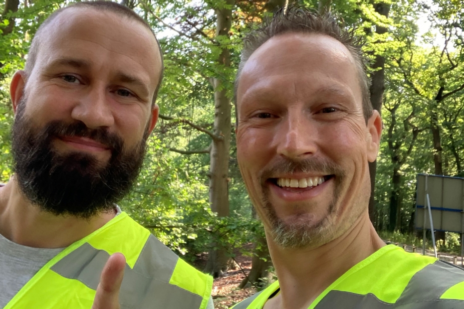 Roy de Kort (l) and Bram Zwikker, Municipality of Breda