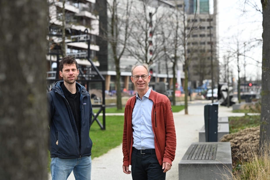 Geert Willem Arentsen (left) and Jeroen van Gaalen