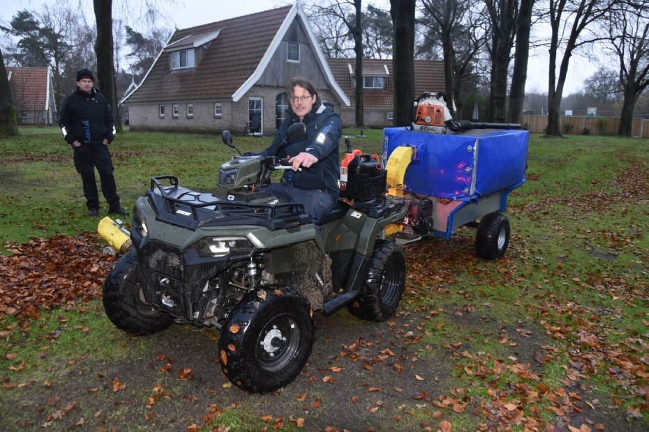 Bert Averesch from De Hellendoornse Berg chose a quad.